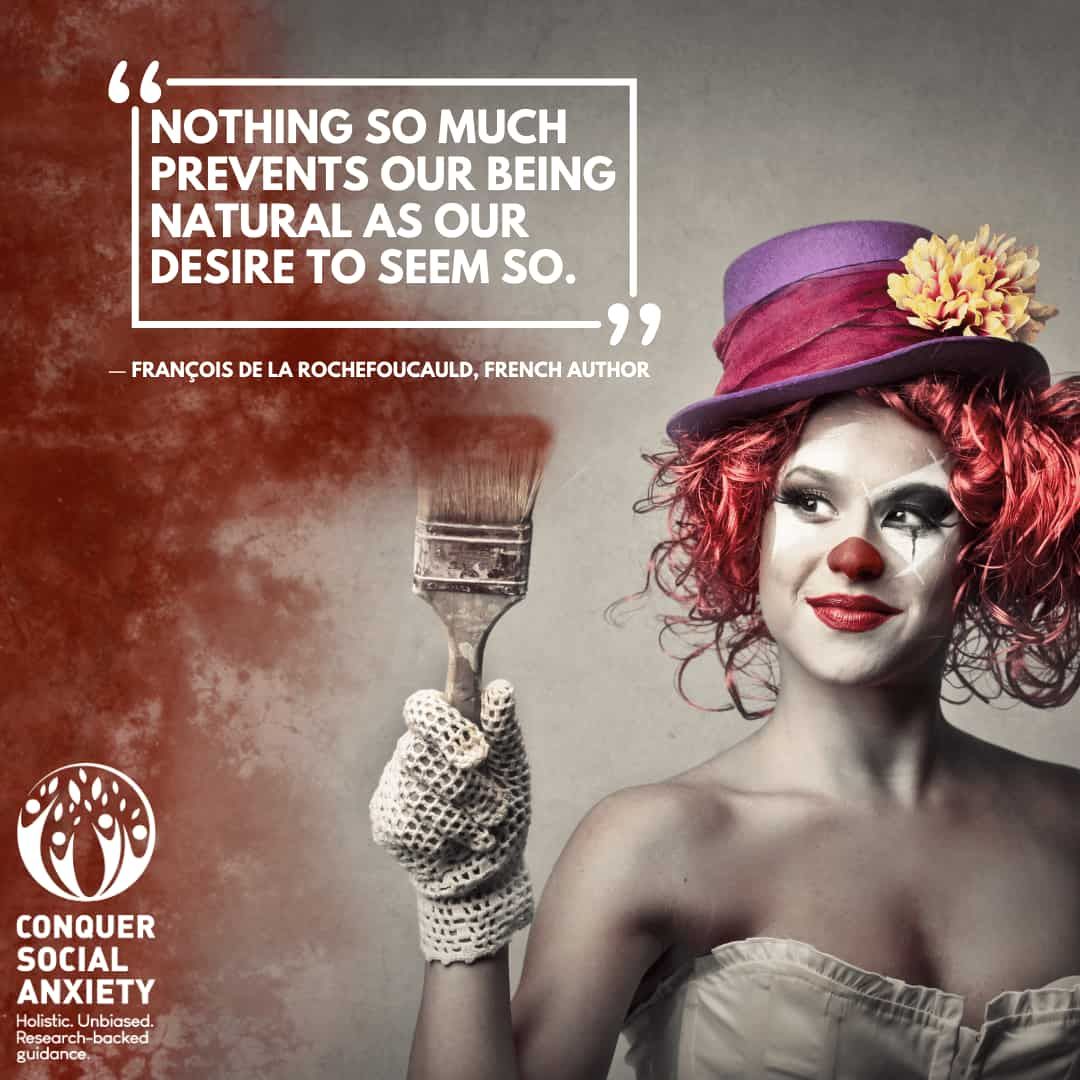 Quote: Nothing so much prevents our being natural as our desire to seem so.